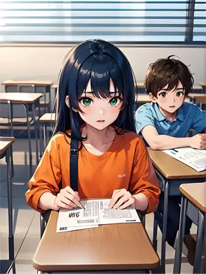掉进河里边